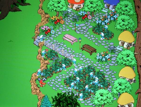 Smurf Village meine felder